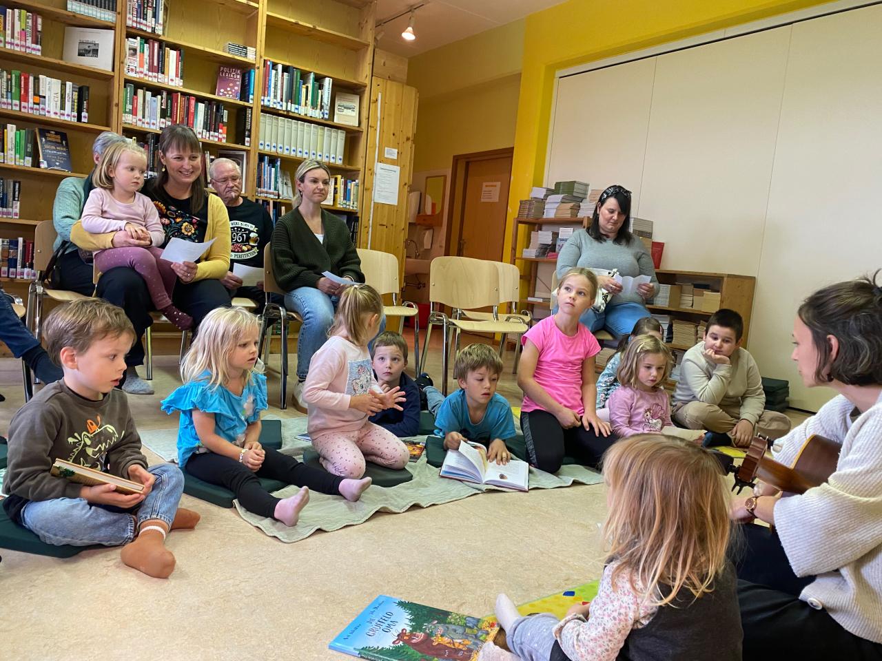 Bei der Lesung 1